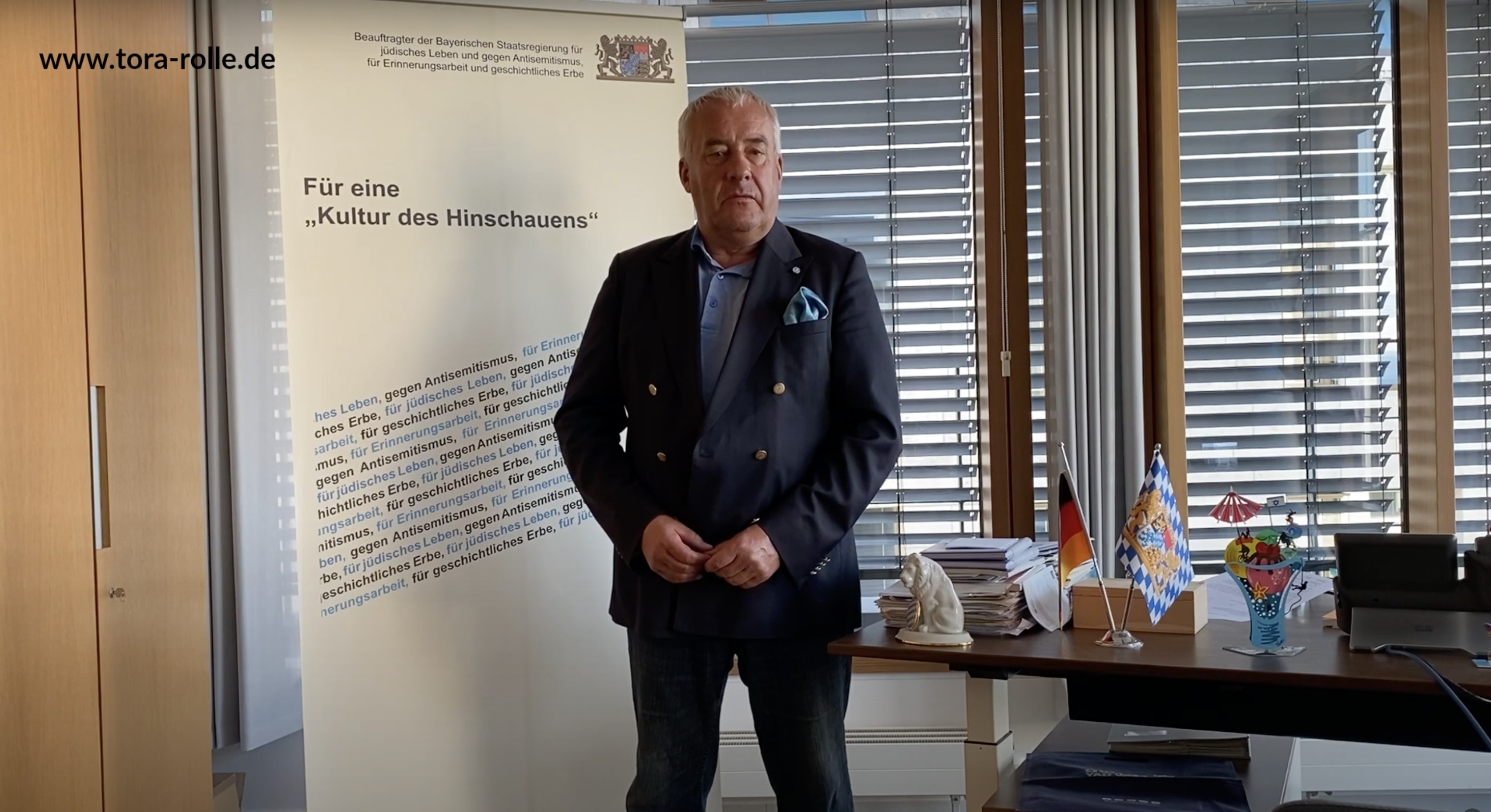 GEGEN ANTISEMITISMUS: Dr. Ludwig Spaenle unterstützt Tora-Projekt! - 
